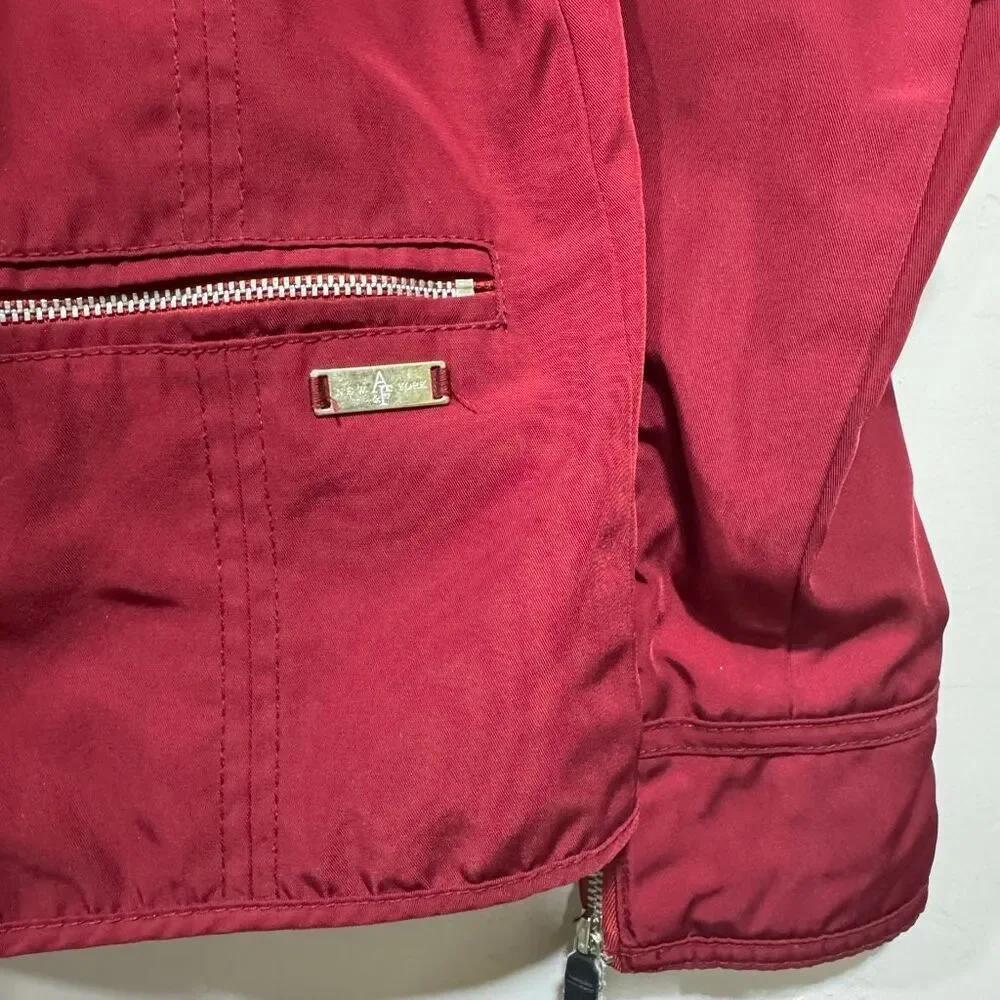 Abercrombie & Fitch Red Water Proof Jacket